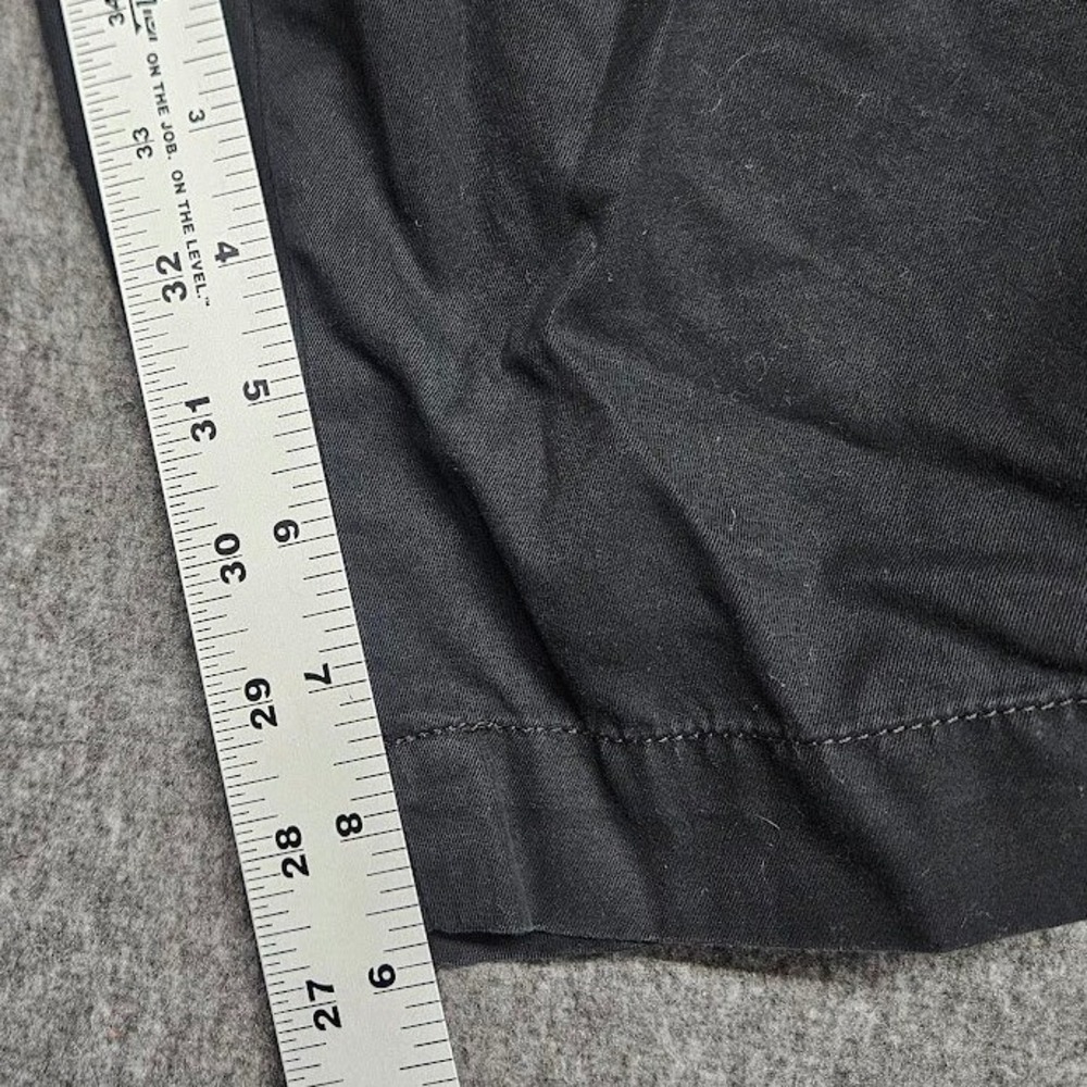 Polo Golf Ralph Lauren Shorts Mens 40 Black Cotton Flat Front Classic Logo - Picture 5 of 8